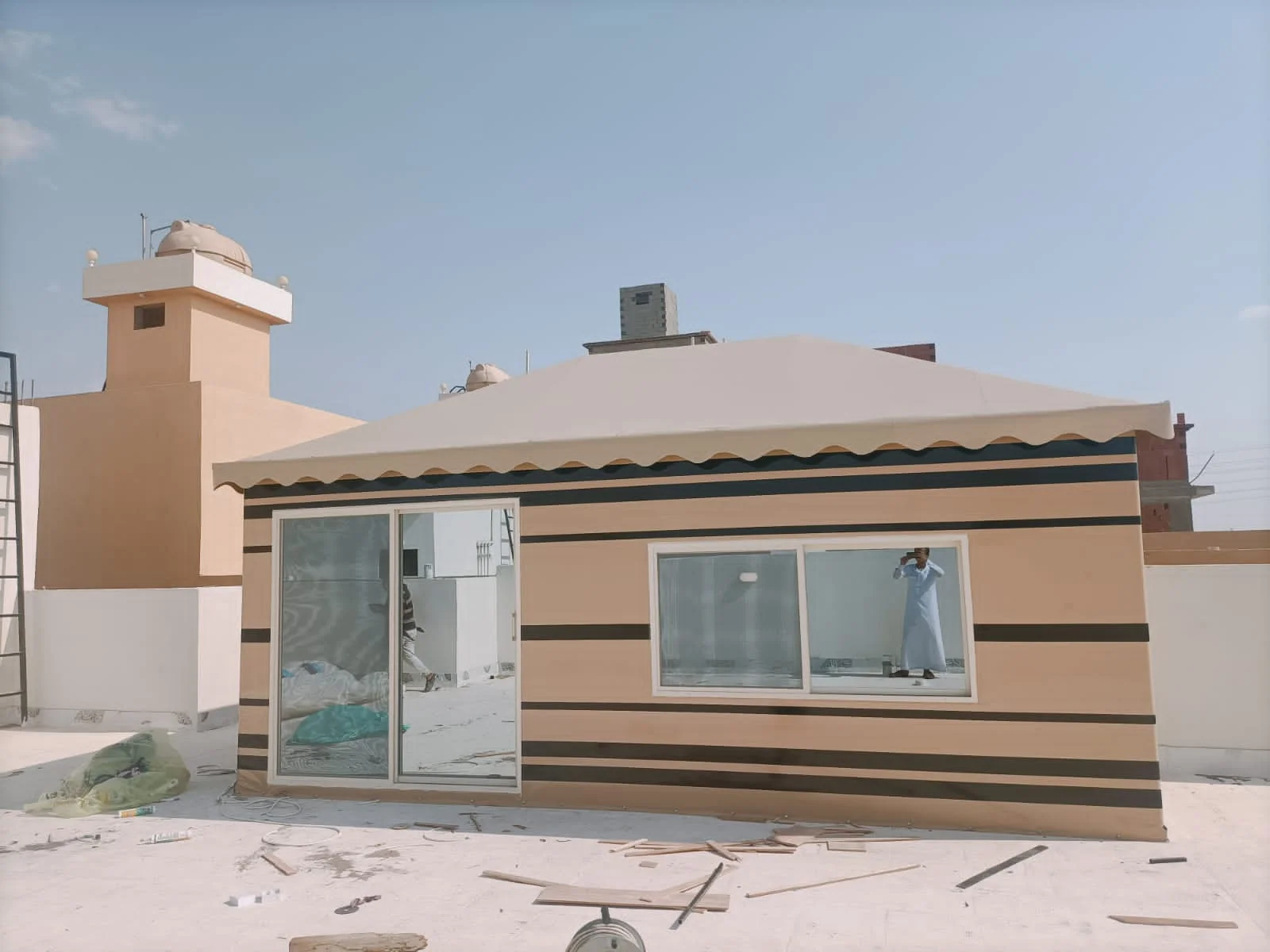 بيت شعر ملكي فاخر للمناسبات - سقف الظل